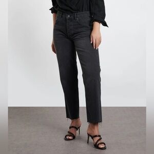 Boyish Tommy Straight Leg Jeans Space Odyssey Grey Denim Women’s Size 29